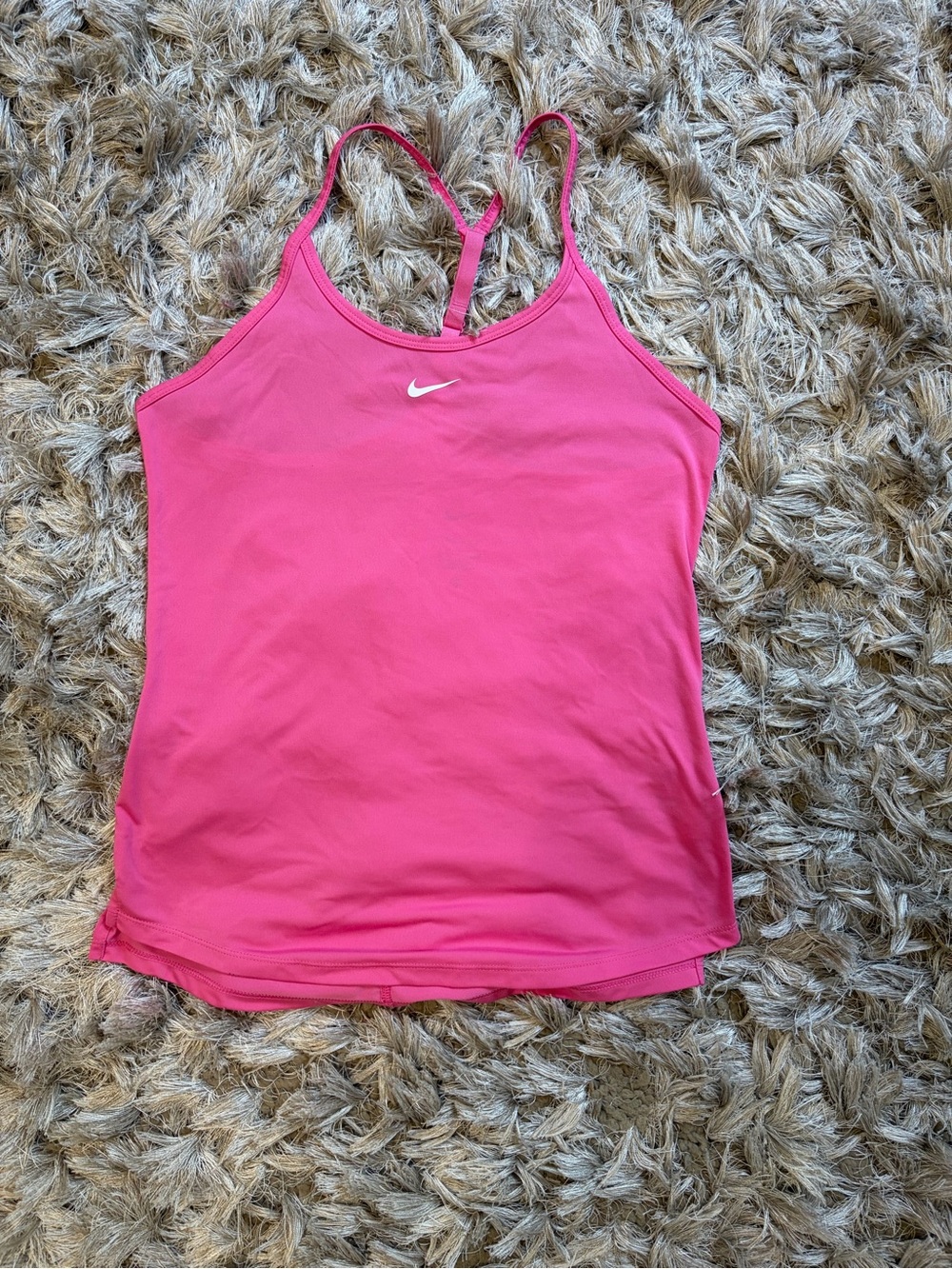 Nike Hot Pink Athletic Camisole with Racerback